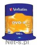 Verbatim DVD+R 4.7GB 16x Cake 100szt MATT SILVER