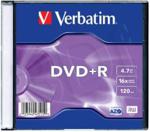 VERBATIM DVD+R 4.7GB 16x SLIM 1 SZT (43515)