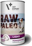 Vetexpert Raw Paleo Light Adult Lamb Niskokaloryczna 6x400G