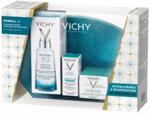 VICHY Mineral 89 booster nawilżający 50ml + krem do skóry suchej 15ml + krem-maska na noc 3ml + kosmetyczka