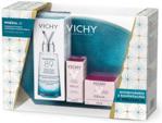 VICHY Zestaw MINERAL 89 booster nawilżająco - wzmacniający 50ml + Idealia serum 3ml + Idealia krem sk.normalna i mieszana 15ml + KOSMETYCZKA