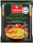 Vifon Zupa błyskawiczna Pomidor Pikantny o smaku pomidorowym z kluskami 70 g