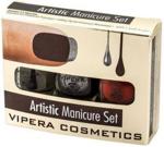 VIPERA Artistic Manicure Set zestaw 3 lakierów 06 DRACULA