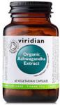 Viridian Organic Ashwagandha 60 kaps.