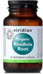 Viridian Organic Rhodiola BIO Różeniec Górski 400mg 30 kaps.