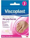 Viscoplast Plastry żelowe na pęcherze małe 70 mm x 26 mm kopertka 5 szt