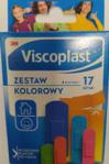 Viscoplast Zestaw Kolorowy zestaw plastrów 4 rozmiary 17 szt