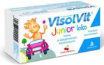 Visolvit Junior loko, lizaki bezcukrowe, smak wiśniowy, 10 sztuk