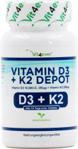 Vit4Ever Witamina D3 10000IU + K2 MK7 200mcg 180 tabl