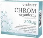 Vitadiet Chrom Organiczny 200 Mcg 60 Tabl