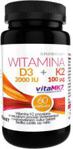 VitaDiet Witamina D3 2000IU + k2 100 mg 60 kaps.