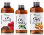 Vitafarm Zestaw olejów Rycynowy+Jojoba+Migdałowy