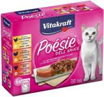 Vitakraft Poesie Deli Sauce W Sosie Z Mięsem Dla Dorosłych Kotów 6x85G