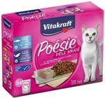 Vitakraft Poesie Deli Sauce W Sosie Z Rybą Dla Dorosłych Kotów 6x85G