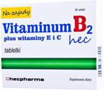 Vitaminum B2 Hec na zajady 30 tabletek