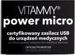 Vitammy POWER micro NEXT Certyfikowany zasilacz POWER micro do ciśnieniomierzy NEXT 1, 5 oraz 9