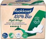 Vuokkoset 100% Bio Podpaski Ze Skrzydełkami Na Noc 9szt