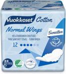 Vuokkoset Cotton Normal Wings Thin Wkładki Higieniczne 12szt