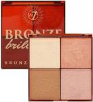 W7 Bronze Brilliance Bronze & Glow Palettes Paleta do Konturowania