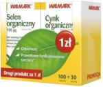 Walmark Combo Selen Organiczny + Cynk Organiczny Tabletki 100 + 30 szt