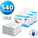 WaterWipes Chusteczki nawilżane KARTON 3 x 3-pak po 60 szt.