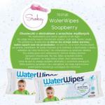 Waterwipes Waterwipes Chusteczki Nasączane Czystą Wodą Soapberry (Z Dodatkiem Wyciągu Z Orzechów Mydlanych) 60Szt. Pl