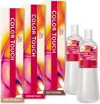 Wella Color Touch zestaw do koloryzacji: krem tonujący bez amoniaku 60ml + emulsja utleniająca 120ml