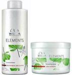 Wella Elements Zestaw Odżywczy do Każdego Rodzaju Włosów Szampon 1000ml + Maska 500ml