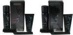 Wella Sp Men Gradual Tone Zestaw Maskujący Siwiznę Dla Mężczyzn Włosy Czarne + Brązowe Pianka 60Ml + Szampon 30Ml + Szczotka