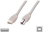 Wentronic USB AB 500 HiSpeed Black 5m (68902)