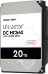 Western Digital Ultrastar Dc Hc560 Sata 3,5" 20Tb 7.2K 512Mb 512E Se Np3 Wuh722020Ale6L4 (0F38755)