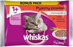 Whiskas (1+ lat) Pyszny posiłek w kremowym sosie saszetka 4x100g