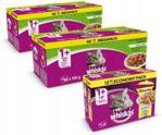 Whiskas 80x100g Mix smaków + 12x Potrawka