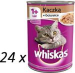 Whiskas Adult z Kaczką w galaretce 24x400g