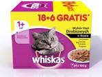 Whiskas Drobiowe Dania w sosie 24x100g