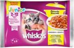 Whiskas Junior Potrawka W Galaretce Smaki Drobiowe 4x85g