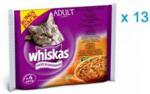 Whiskas Mięsne Dania Sos 4X01 kg X13