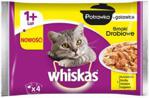 WHISKAS Potrawka smaki drobiowe w galaretce 4x85g