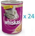 Whiskas Puszka Cielęcina Indyk W Galaretce 24x400g