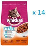 Whiskas Sterile Kurczak 14x300g