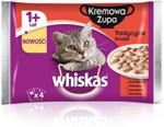 Whiskas Tadycyjna zupa kremowa 1+ 4x85g