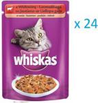 Whiskas Wołowina 24x100g