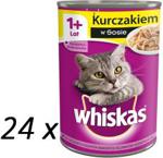 Whiskas Z Kurczakiem 24x400g