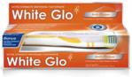 White Glo Anti-Plaque Wybielająca Pasta Do Usuwania I Zapobiegania Osadzaniu Się Kamienia Nazębnego 100Ml + Szczoteczka