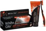 White Glo Charcoal Deep Stain Pasta wybielająca (czarna) z aktywnym węglem 100ml