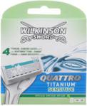 Wilkinson Quattro Titanium Sensitive M do maszynki do golenia 8szt