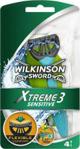 Wilkinson Sword MASZYNKI JEDNOCZĘŚCIOWE XTREME3 SENSITIVE 3+1szt