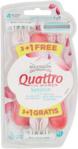 Wilkinson Sword Quattro for Women Sensitive Jednorazowa Maszynka Do Golenia 3 + 1 sztuka