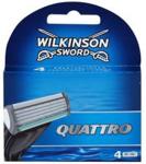 Wilkinson Sword Quattro Quattro Zapasowe Ostrza 4 szt.