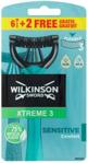 WILKINSON SWORD XTREME3 SENSITIVE JEDNORAZOWA MASZYNKA DO GOLENIA DLA MĘŻCZYZN 8 SZTUK